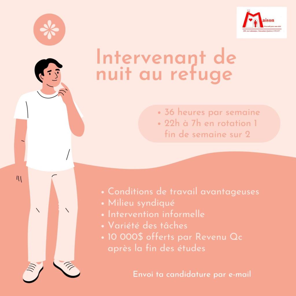 Nous recrutons !